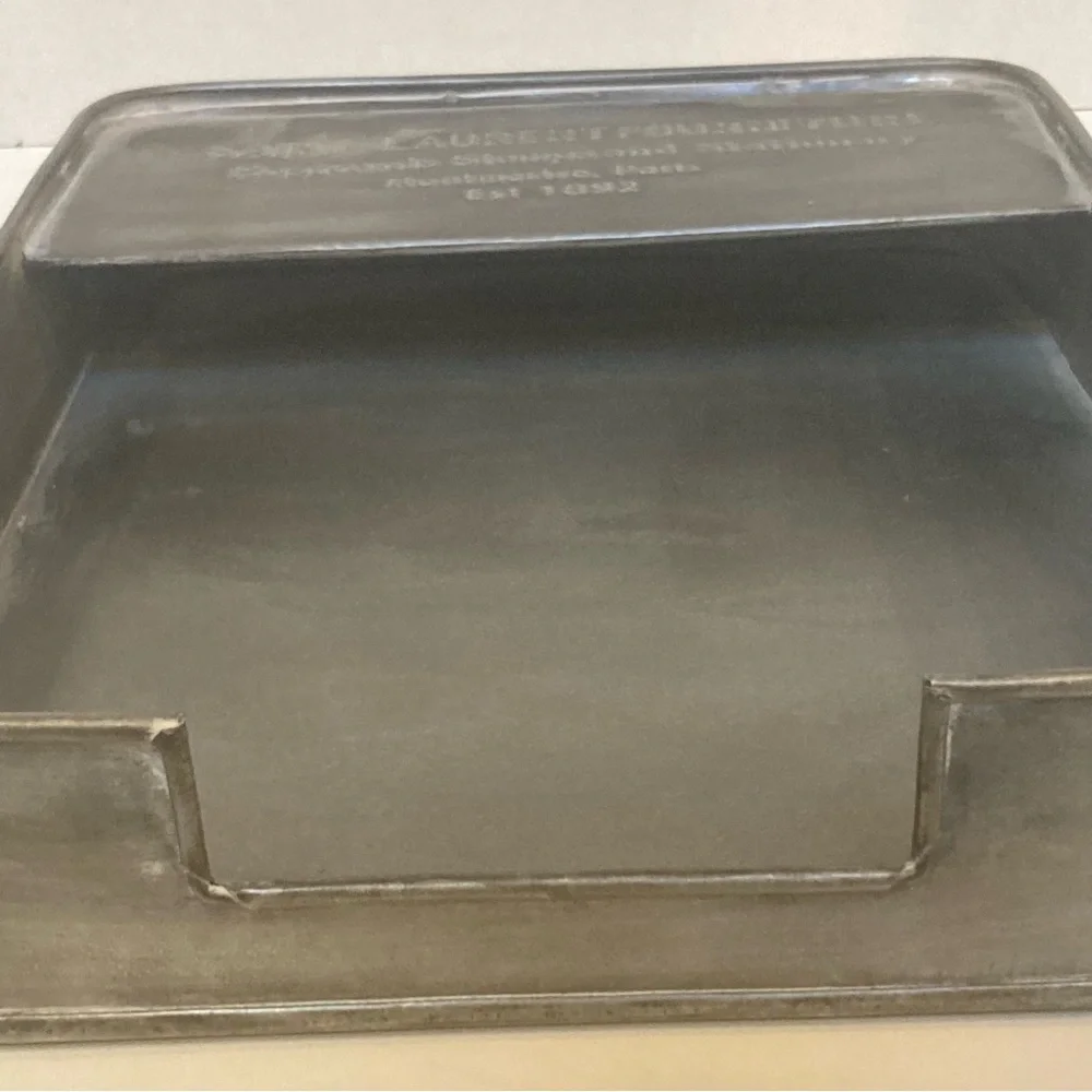 World Market Metal Letter File Tray Paper Organizer Saint - Laurent Fourniture